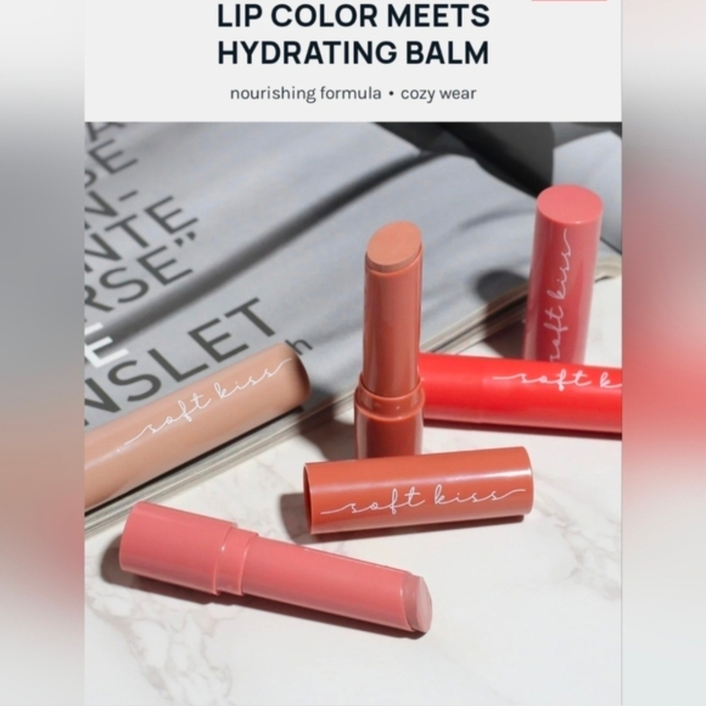 Lip Bundle- Brownish Nude Tones- Tinted Lip Oil & Gloss, Lipliner, Balm Lipstick - Picture 3 of 7